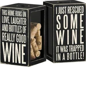Primitives by Kathy Cork Holder - Bottle Of Really Good Wine